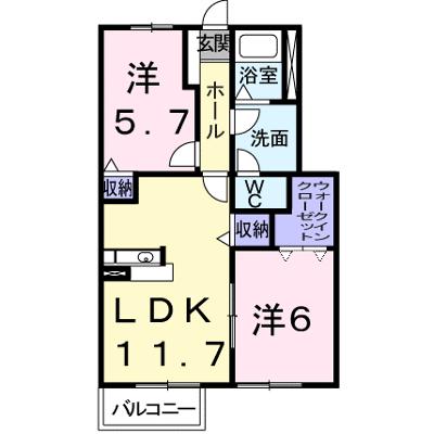 フィール　ファインＣ 102【管理NO：1-011124203-01020】 ★家具家電は申し込み後に搬入します 2026年08月中旬入居可能の外観画像