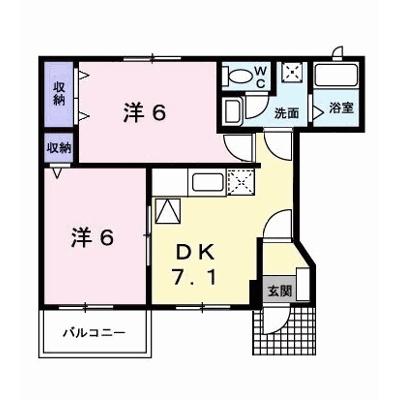 ジュネス９９Ａ 103【管理NO：1-009471601-01030】 ★家具家電は申し込み後に搬入します 2026年07月下旬入居可能の外観画像