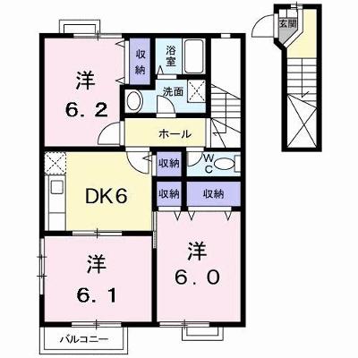 ロイヤル雑賀 205【管理NO：1-007960401-02040】 ★家具家電は申し込み後に搬入します★の外観画像