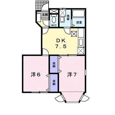サンハイツ 101【管理NO：1-007836601-01010】 ★家具家電は申し込み後に搬入します★の外観画像
