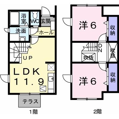 コーポリンクス２ 105【管理NO：1-006226301-01040】 ★家具家電は申し込み後に搬入しますの外観画像