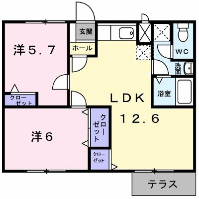 マツモトＧマンションＡ 103【管理NO：1-005127501-01030】の外観画像