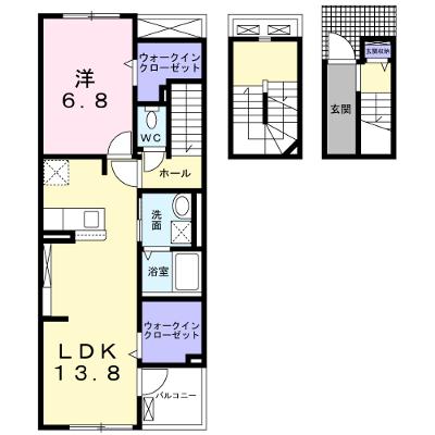 プレッソ春日 303【管理NO：1-026839101-03030】 ★家具家電は申し込み後に搬入します 2026年07月下旬入居可能の外観画像
