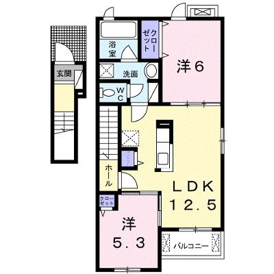 サンロイヤルＢ 201【管理NO：1-022807502-02010】 ★家具家電は申し込み後に搬入しますの外観画像
