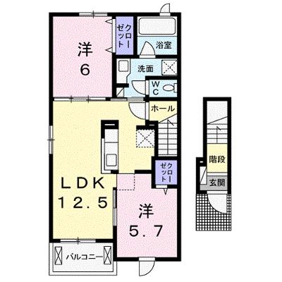 アークスⅣ 201【管理NO：1-022390404-02010】 ★家具家電は申し込み後に搬入しますの外観画像