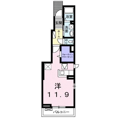 グランベルジュ高松Ｂ 101【管理NO：1-019538502-01010】 ★家具家電は申し込み後に搬入しますの外観画像