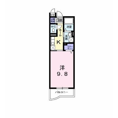 ジラソーレ 305【管理NO：1-016659201-03050】 ★家具家電は申し込み後に搬入しますの外観画像