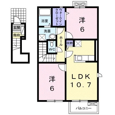 ルース　デラ　プレッソ　Ⅲ 201【管理NO：1-016390603-02010】 ★家具家電は申し込み後に搬入します 2026年08月下旬入居可能の外観画像