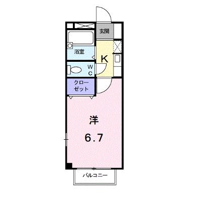 カーサ　木太 205【管理NO：1-010425401-02050】 ★家具家電は申し込み後に搬入します 2026年07月下旬入居可能の外観画像