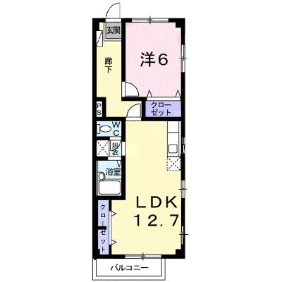 ＡＮＮＥＸーＭ 201【管理NO：1-007449801-02010】 ★家具家電は申し込み後に搬入しますの外観画像