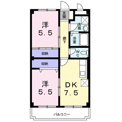 ルレーブ・ロイヤル 204【管理NO：1-005966001-02040】 ★家具家電は申し込み後に搬入しますの外観画像