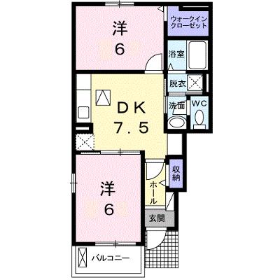 エスペランサⅡ 101【管理NO：1-021874901-01010】 ★家具家電は申し込み後に搬入しますの外観画像
