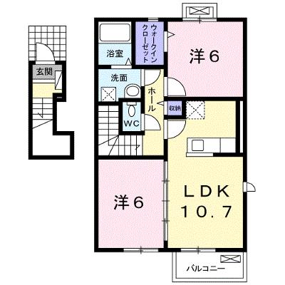 リコルディーオ 201【管理NO：1-020766601-02010】 ★家具家電は申し込み後に搬入しますの外観画像