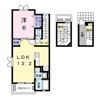 クレール木太 302【管理NO：1-019990601-03020】 ★家具家電は申し込み後に搬入しますの外観画像
