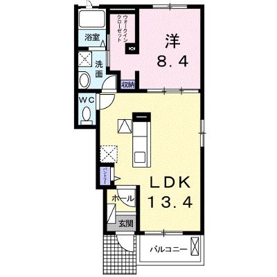 ジュネスＭ　Ⅲ 102【管理NO：1-019490703-01020】 ★家具家電は申し込み後に搬入しますの外観画像