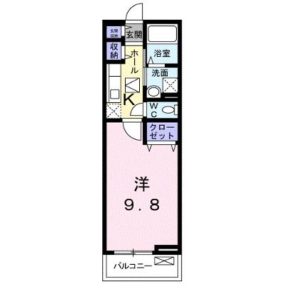 プレッソＤＫ 102【管理NO：1-016494401-01020】 ★家具家電は申し込み後に搬入しますの外観画像
