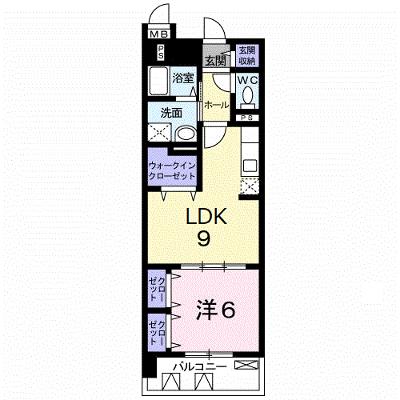 グラマシィー 406【管理NO：1-016246601-04060】 ★家具家電は申し込み後に搬入しますの外観画像