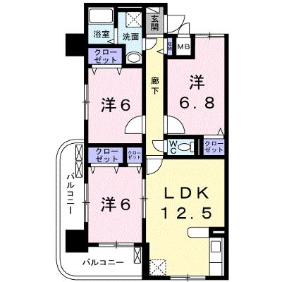 ディアコート　木太 304【管理NO：1-015141901-03040】 ★家具家電は申し込み後に搬入します 2026年08月中旬入居可能の外観画像