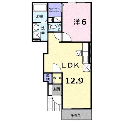 アルドーレ・カーサ　ナカヤマ 103【管理NO：1-014848501-01030】 ★家具家電は申し込み後に搬入しますの外観画像