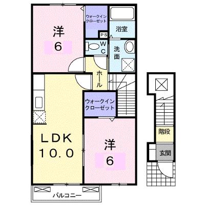 サンリット陽　Ｂ 202【管理NO：1-014562902-02020】 ★家具家電は申し込み後に搬入します 2026年07月下旬入居可能の外観画像