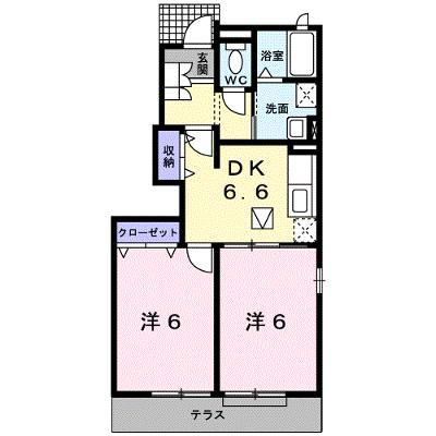 カルム　Ｂ 101【管理NO：1-014467301-01010】 ★家具家電は申し込み後に搬入します 2026年07月下旬入居可能の外観画像