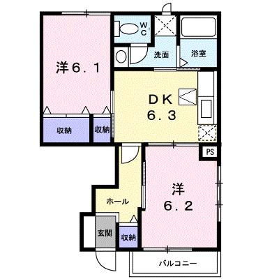リファインド・Ｎ　Ⅰ 102【管理NO：1-010786301-01020】 ★家具家電は申し込み後に搬入しますの外観画像