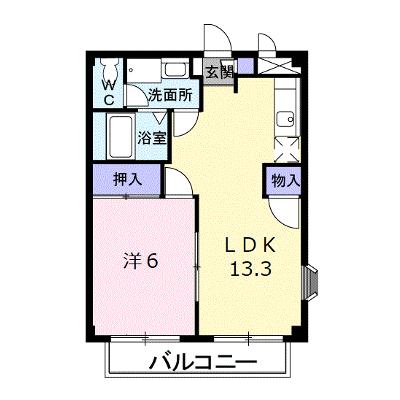 ニューシティー八栗口Ｂ 101【管理NO：1-005826701-01010】 ★家具家電は申し込み後に搬入しますの外観画像