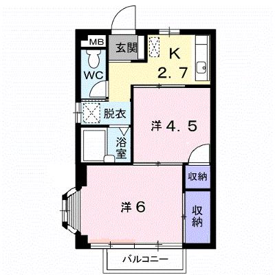 エルディム大谷 202【管理NO：1-001671501-02020】 ★家具家電は申し込み後に搬入しますの外観画像