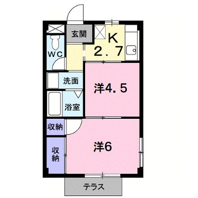 エルディム大谷 101【管理NO：1-001671501-01010】 ★家具家電は申し込み後に搬入します 2026年08月上旬入居可能の外観画像