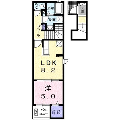 ザ・ビレッジグリーン宇多津Ⅲ 201【管理NO：1-026653903-02010】 ★家具家電は申し込み後に搬入しますの外観画像