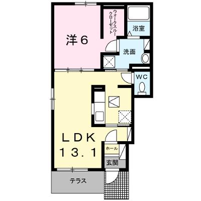 フェリーチェ丸亀 101【管理NO：1-022915901-01010】 ★家具家電は申し込み後に搬入します★の外観画像