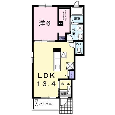 フィオーレ悠 101【管理NO：1-021192001-01010】 ★家具家電は申し込み後に搬入しますの外観画像