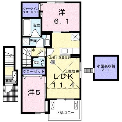 オアシス今津Ｂ 203【管理NO：1-021166202-02030】 2026年08月下旬入居可能の外観画像