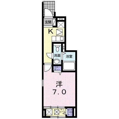 ガーデンハウスＭ　Ｃ 105【管理NO：1-020717402-01050】 ★家具家電は申し込み後に搬入します 2026年07月下旬入居可能の外観画像
