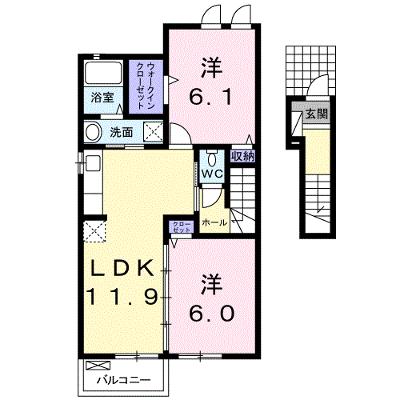 グラン　テレーノ　Ｃ 202【管理NO：1-020051801-02020】 ★家具家電は申し込み後に搬入します★の外観画像