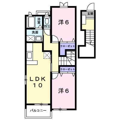 エスタシオン　Ａ 203【管理NO：1-013426801-02030】 ★家具家電は申し込み後に搬入します★の外観画像