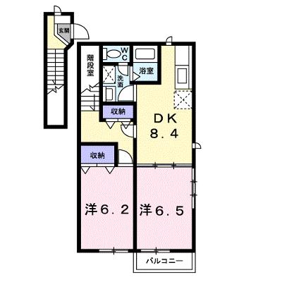 メゾン・ウォーム 201【管理NO：1-011756001-02010】 ★家具家電は申し込み後に搬入しますの外観画像