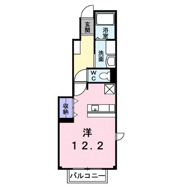 アムール・ＧＡＫＵ　Ｂ 101【管理NO：1-011610602-01010】 ★家具家電は申し込み後に搬入しますの外観画像