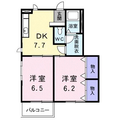 ハート・フォートＣ 103【管理NO：1-010212801-01030】 ★家具家電は申し込み後に搬入します★の外観画像