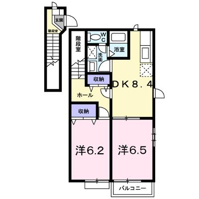 ミルキーウェイ 201【管理NO：1-010091501-02010】 ★家具家電は申し込み後に搬入します 2026年07月下旬入居可能の外観画像