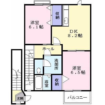 コスモハイツ　Ａ 203【管理NO：1-007717901-02030】 ★家具家電は申し込み後に搬入しますの外観画像