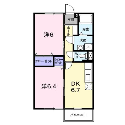 スカイハイツ川井 103【管理NO：1-006811001-01030】 ★家具家電は申し込み後に搬入します★の外観画像