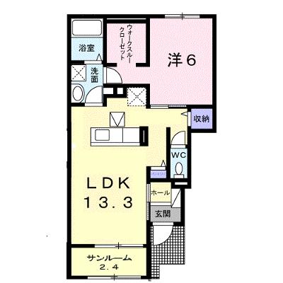 ブライトプレイスＡ 102【管理NO：1-020872401-01020】 ★家具家電は申し込み後に搬入します★の外観画像