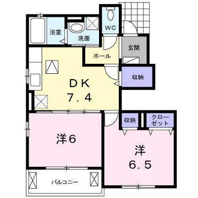 ソラーナＳ　Ｃ 103【管理NO：1-018868401-01030】 ★家具家電は申し込み後に搬入しますの外観画像