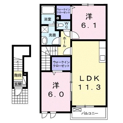 アールコフレ善通寺 202【管理NO：1-018567101-02020】 ★家具家電は申し込み後に搬入します 2026年07月下旬入居可能の外観画像