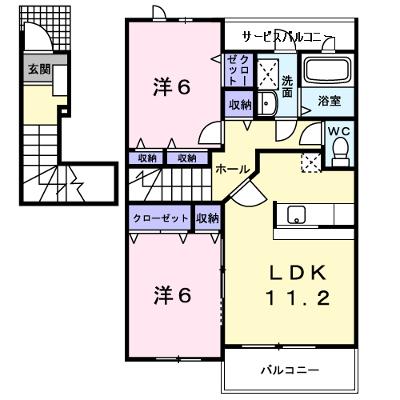 シャルマン・ドミール　Ⅱ 202【管理NO：1-016663002-02020】 ★家具家電は申し込み後に搬入します★の外観画像