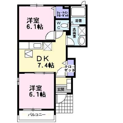 ハーモニー６ 101【管理NO：1-016264502-01010】 ★家具家電は申し込み後に搬入しますの外観画像