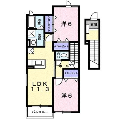 パークサイド　Ｂ 202【管理NO：1-013077202-02020】 ★家具家電は申し込み後に搬入します★の外観画像