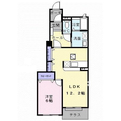 パークサイド　Ｂ 101【管理NO：1-013077202-01010】 ★家具家電は申し込み後に搬入します★の外観画像