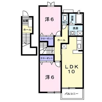 メゾン・ポポラーレＢ 202【管理NO：1-013067902-02020】 ★家具家電は申し込み後に搬入しますの外観画像
